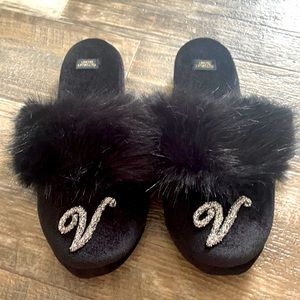 Victoria Secret Logo Slippers
